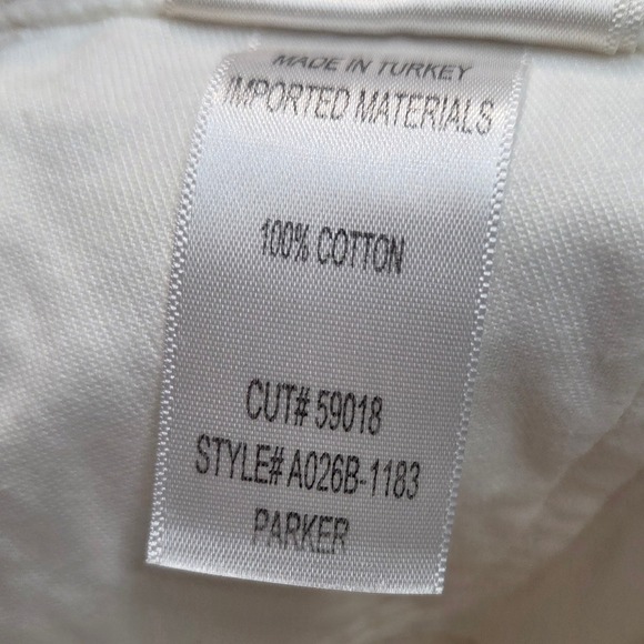 AGOLDE Parker High Rise White Denim Cutoff Shorts A026B-1183 Size 24 - Picture 5 of 8